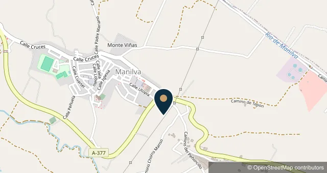 Map showing the PSR Relocation warehouse in Manilva, Málaga